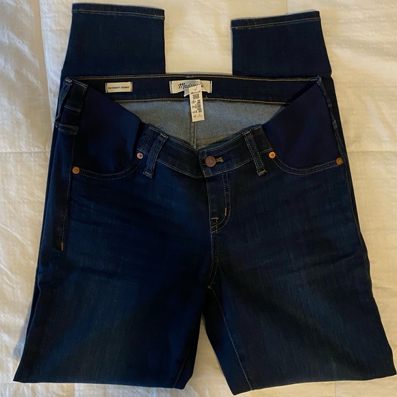 Madewell Denim - Madewell Women's Skinny Jeans in Dark Blue Wash
